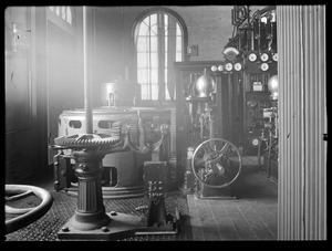 Sudbury Department, Sudbury Dam Hydroelectric Power Plant, interior, Southborough, Mass., Feb. 7, 1917