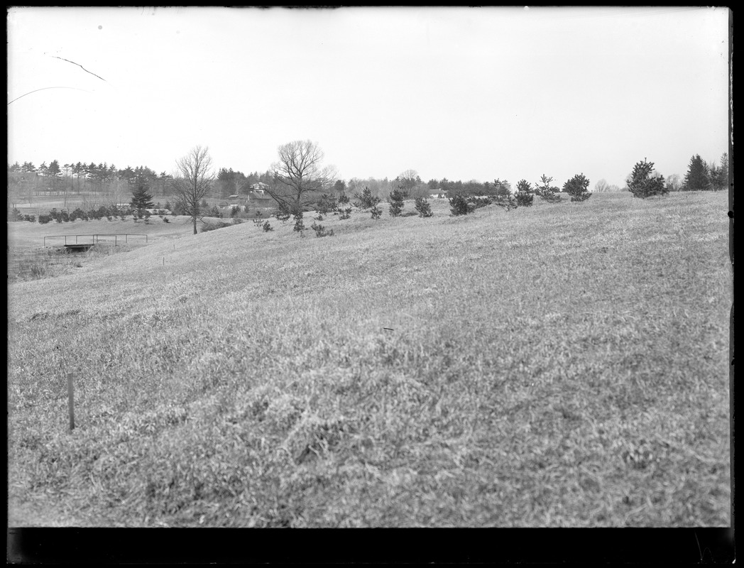 Wachusett Department, Wachusett Reservoir Watershed, Victor E. Edwards (1862-1931) Estate (built 1911) area, West Boylston, Mass., Apr. 17, 1918