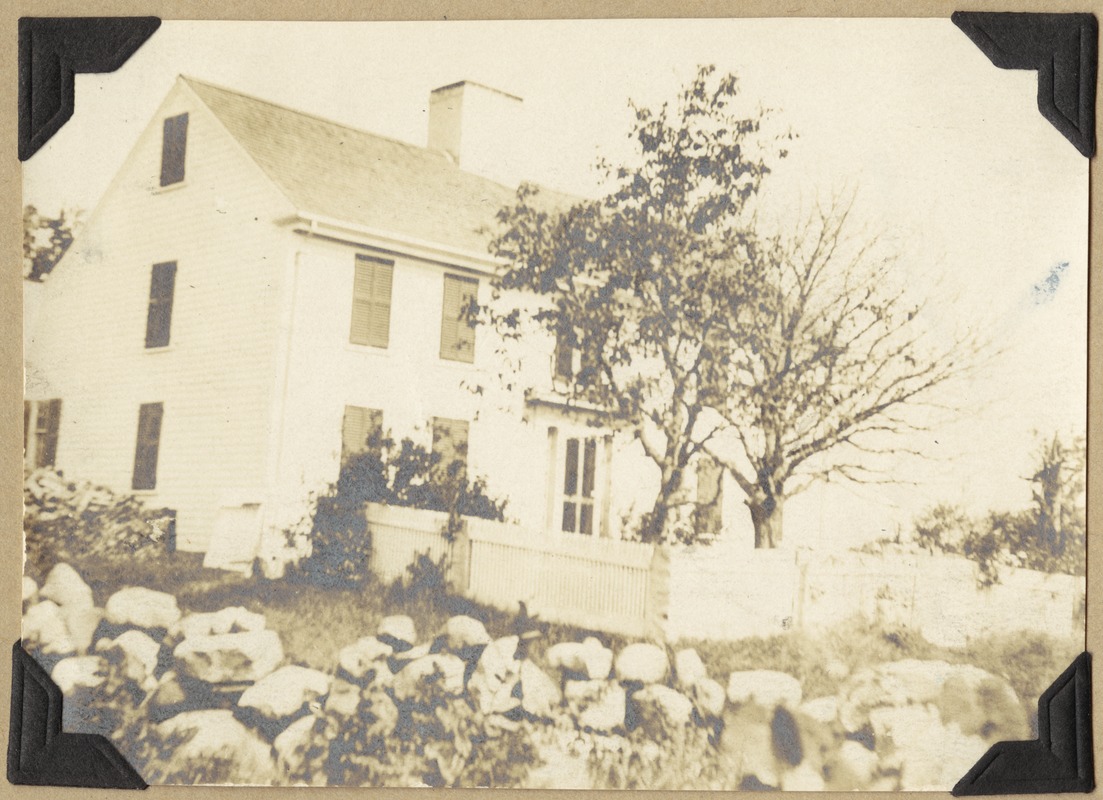 The Ephraim Robbins house, probably built 1800 or thereabout