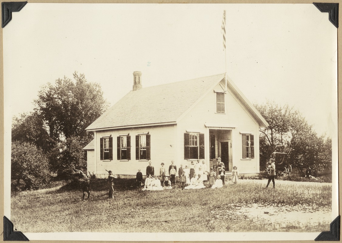 East school, Bedford Road, in the early 1890's