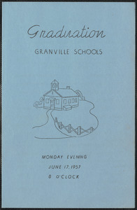 1957 Granville Village School graduation