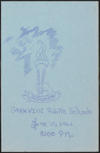 1966 Granville Village School graduation