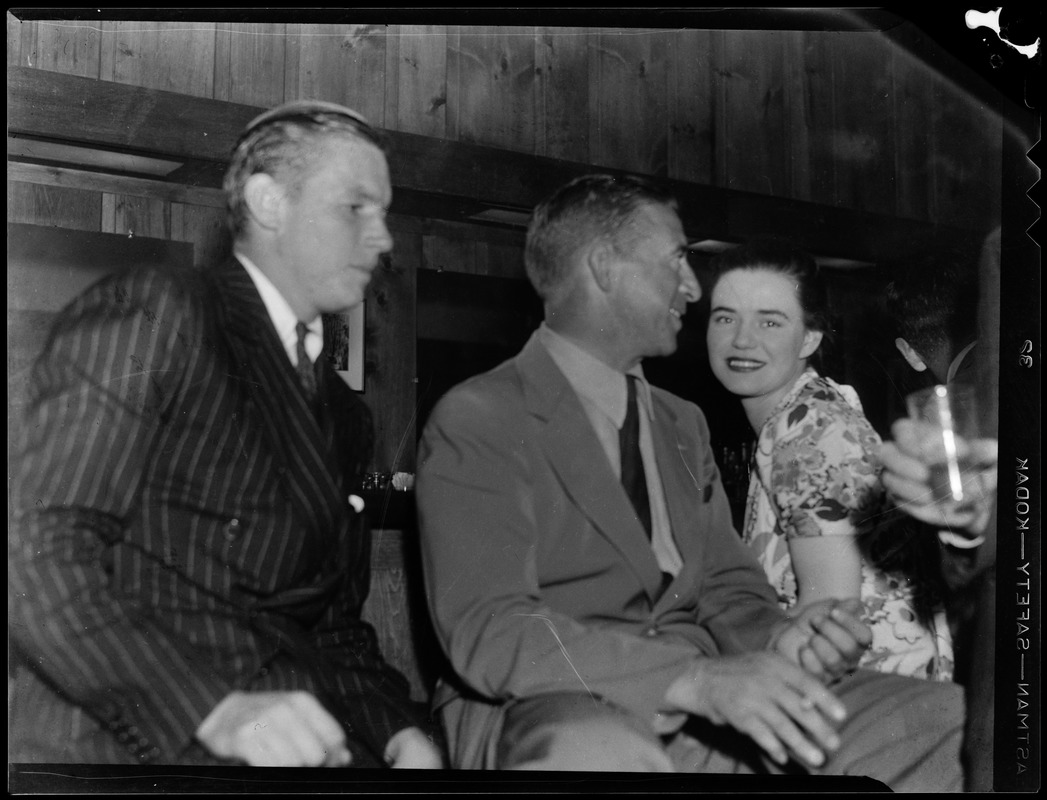 Alton B. Sherman with Col. Roscoe Turner and Robert Lautt at Reading PA ...