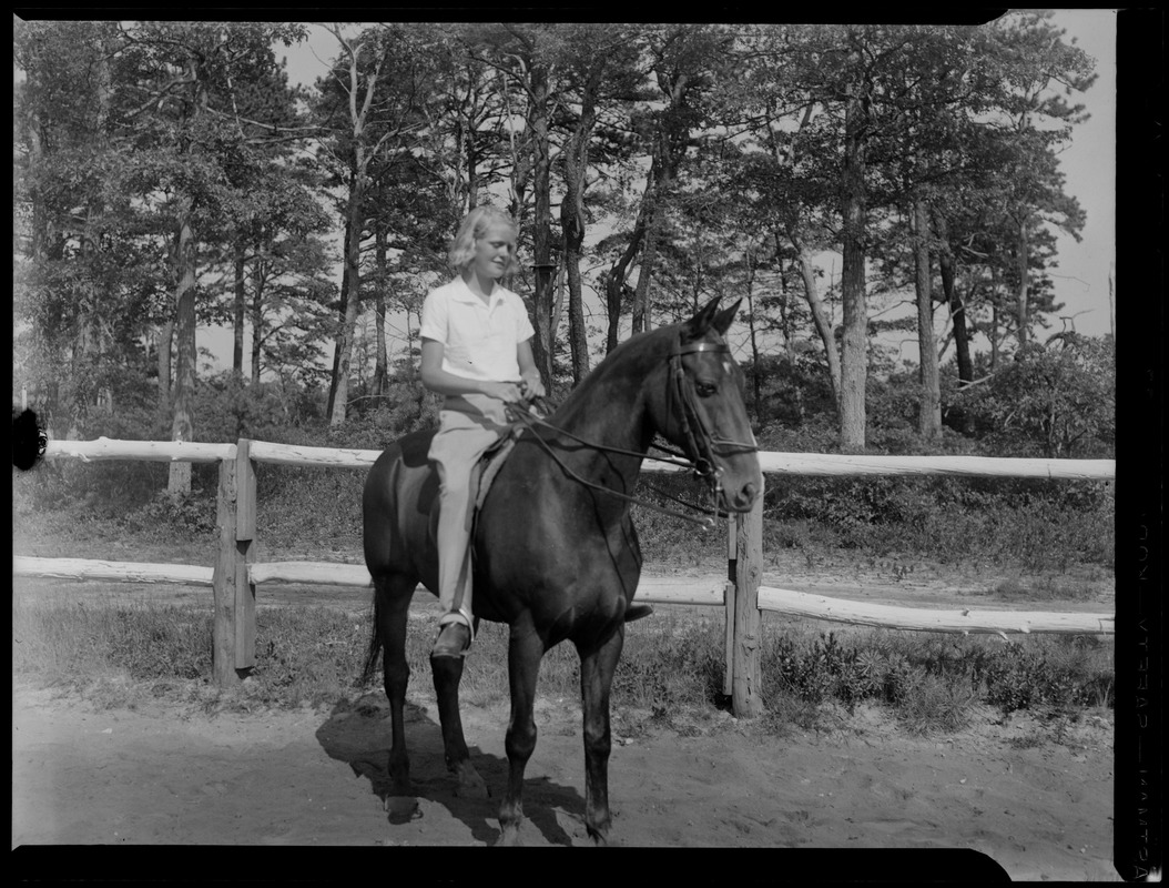 Gymkhana horseback riders, Oyster Harbors