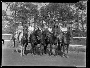 Gymkhana horseback riders, Oyster Harbors