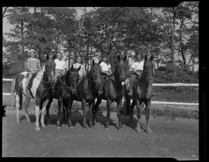 Horseback riders, Oyster Harbors