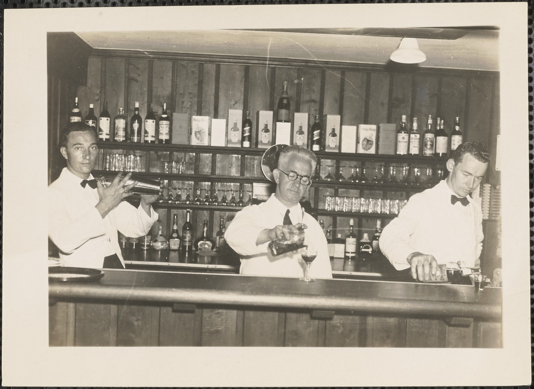 Oyster Harbors Club bar Digital Commonwealth