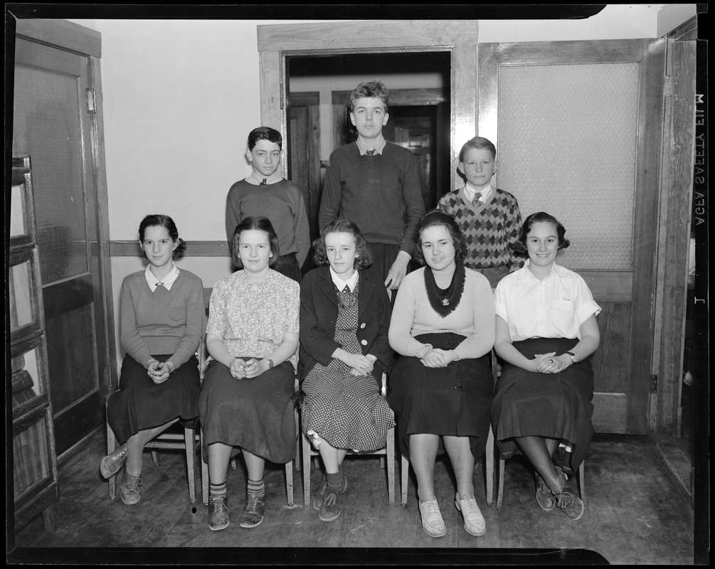 Brewster High School classes Digital Commonwealth