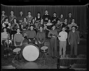 Yarmouth High School orchestra