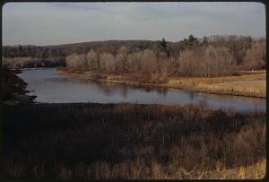 Rte. 27 Charles River at Medfield-Sherborn border. Potential recreation area: easterly