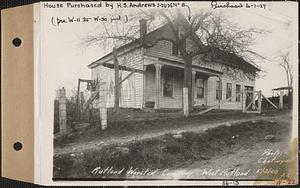 Rutland Worsted Co., house #8, West Rutland, Rutland, Mass., May 3, 1928