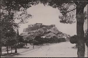View of the Acropolis. Athens
