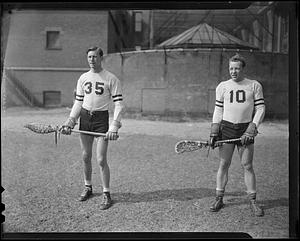 Lacrosse '42, David Dockham and Vernon Cox