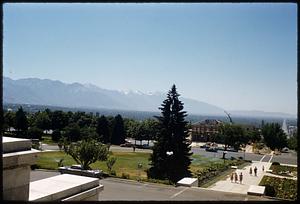 View from Utah State Capitol, Salt Lake City, Utah