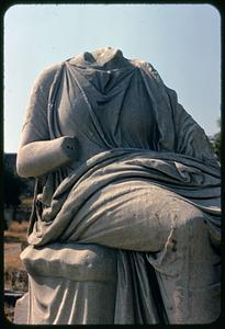 Classical sculpture, probably in Kerameikos, Athens, Greece