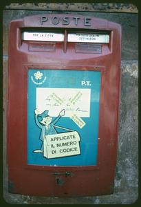Public mailbox, Rome, Italy