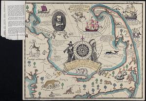 A map of Cape Cod wherin is shown ye discovery and settlement of the same; with the tracks of ye pilgrims carefully prepared according to Mourts relation