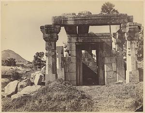 Temple ruins east of village of Cheon, India