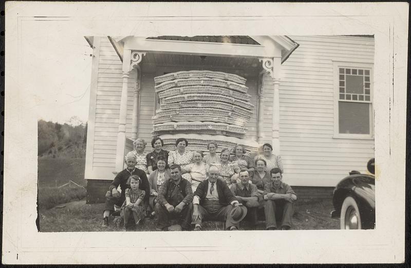 Mattress making at the West Whately Chapel