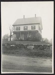 Sawin house, built in 1874 on site of older house, Everett Street