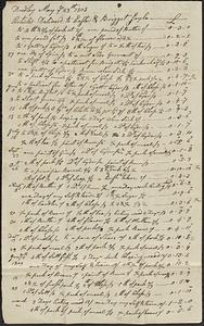 Accounts of Guardians of the Dudley Indians, 1801-1857 (bulk 1801-1846)