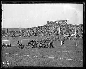 Boston Redskins football game