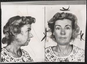 Richel Corrado of 42 Woodleigh Rd., Dedham. Made at 1010 Comm. Ave., State Police Headquarters. She was found dead in Billerica