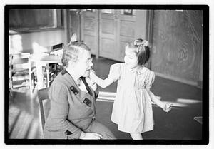 Mabel Adams, principal of Horace Mann School