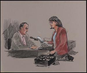 Courtroom scene