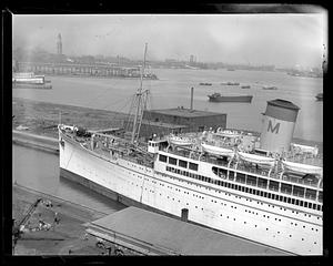 SS Monterey dry docking South Boston