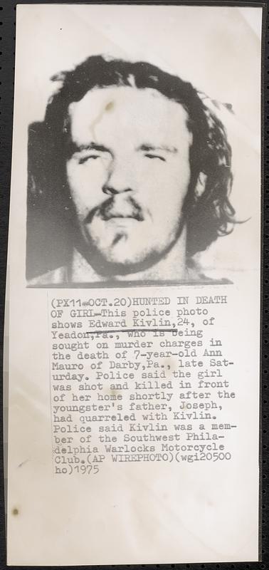 Hunted in death of girl