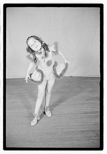 Girl dancer in costume