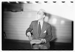 Mr. Ed. P. Goodnow dramatic director, Harvard Univ.