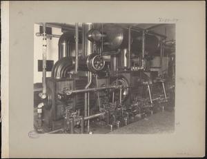 Boston Public Library McKim Building, Engine Room, valve gear