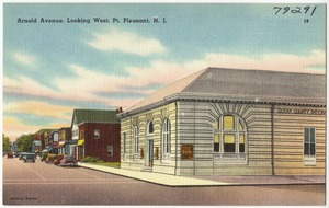 Arnold Avenue, looking west, Pt. Pleasant, N. J.