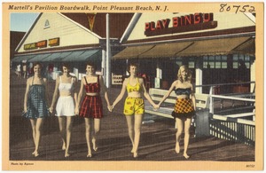 Martell's Pavilion Boardwalk, Point Pleasant Beach, N. J.