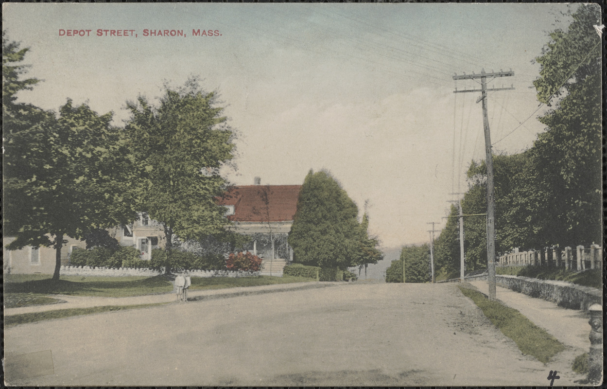 Depot Street, Sharon, Mass.