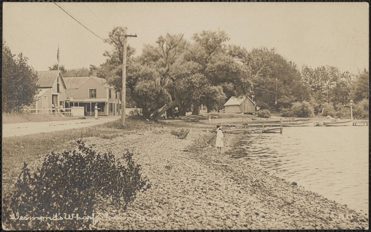 Desmond's Wharf, Sharon, Mass.