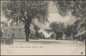 Post Office Square, Sharon, Mass.