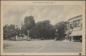 Sharon Square, Sharon, Mass.