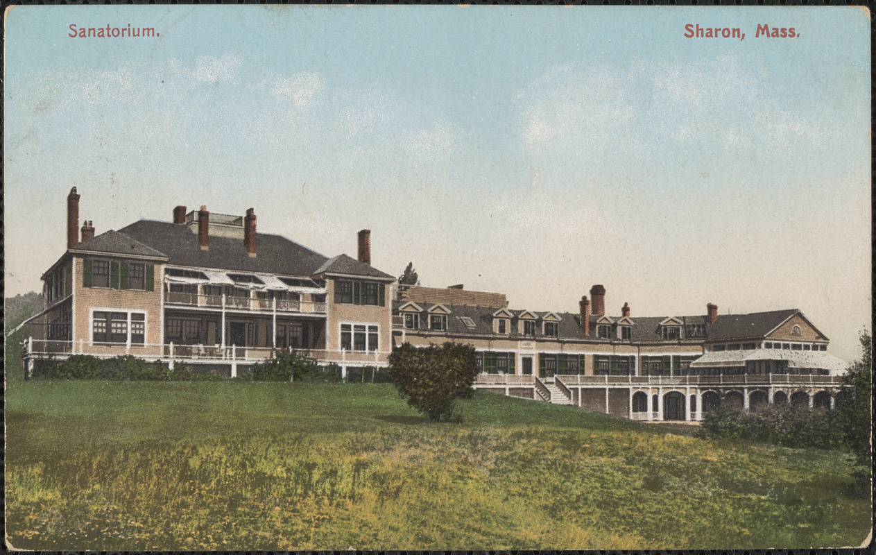 Sanatorium. Sharon, Mass.