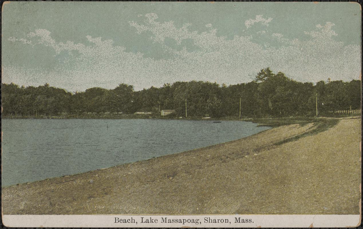 Beach, Lake Massapoag, Sharon, Mass.