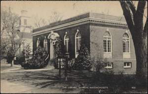 The library, Sharon, Mass.