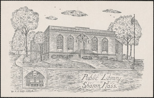 Public library, Sharon, Mass.