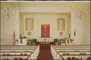 The First Congregational Church, Sharon, Mass.
