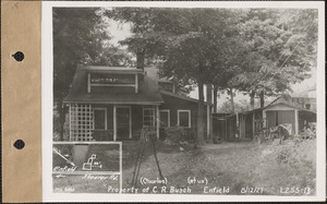 Charles R. Busch and wife, house and garage, Enfield, Mass., Aug. 12, 1927