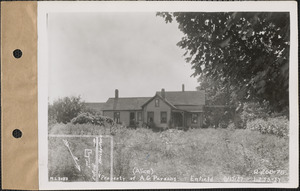 Alice G. Parsons, house (homeplace), Enfield, Mass., Aug. 15, 1927