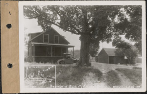 Ruth M. Graves, house and barn, Greenwich, Mass., Aug. 17, 1927