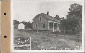 Oric W. Gavill and wife, house and garage, Enfield, Mass., Aug. 25, 1927