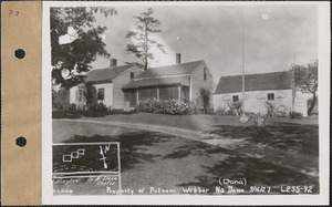 Putnam Webber, house and barn, North Dana, Dana, Mass., Sep. 16, 1927